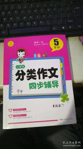 开心作文 小学生分类作文同步辅导5年级（结合新课标　轻松应对一学年作文）