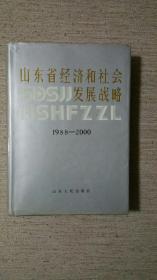 山东省经济和社会发展战略1988-2000