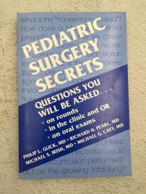 Pediatric Surgery Secrets, 1e 兒科手術(shù)秘密