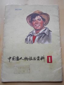 1977年【中国画人物技法资料】