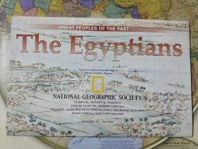 National Geographic国家地理杂志地图系列之2001年4月 Ancient Egypt 古埃及地图