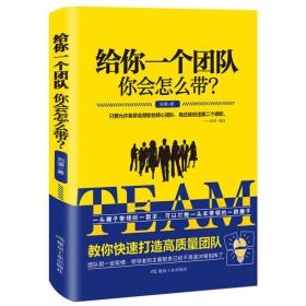 给你一个团队 你会怎么带？ 专著 刘漠著 gei ni yi ge tuan dui ni hui zen me dai ？