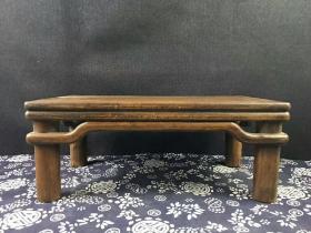 清代 炕桌 茶桌
花梨木
包浆老道，全品牢固，细节如图
尺寸:30×17×12cm