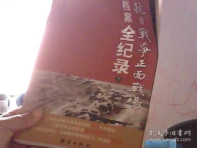 抗日战争正面战场档案全纪录（上、中、下）