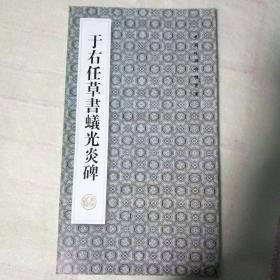 于右任草书蚁光炎碑（正版12开，06年一版一印）