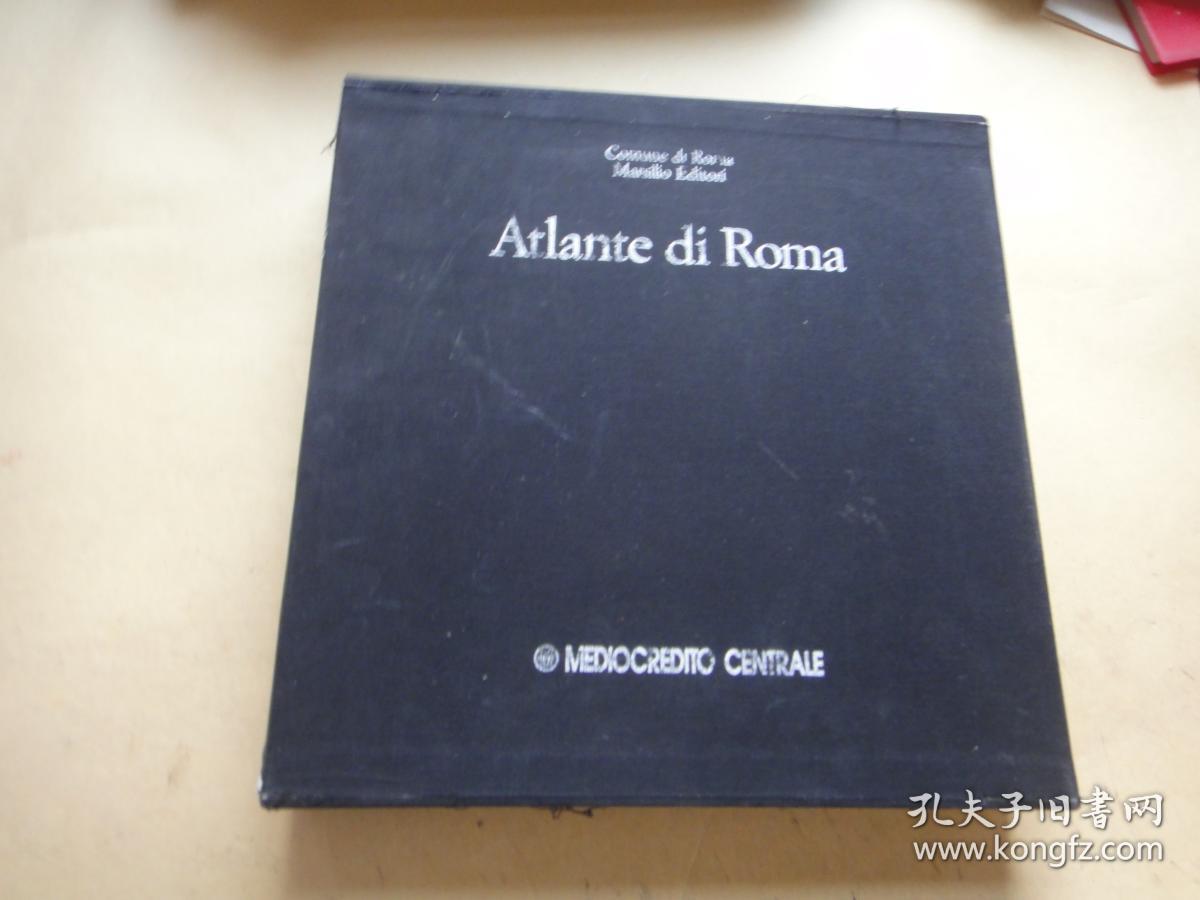 Atlante di Roma：La forma del centro storico in scala 1：1000 nel fotopiano e nella carta numeaAtlante Di Napoli（意大利语和英语版）