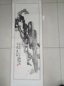 画家徐仁革精品国画一幅3平尺保真