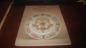 Chinese Export Porcelain and Decorative Arts LONDON 伦敦苏富比1988年拍卖图录