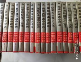 世界短篇小说精华 共16册合售 硬精 湖南文艺1994年出版