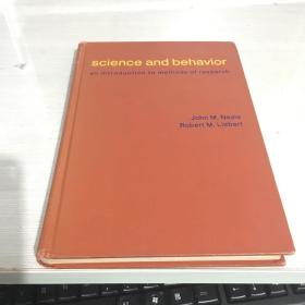 Science and behavior introducing  science behavior research 行为研究方法