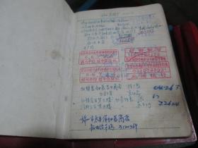 老日记本老笔记本（货号190608）36