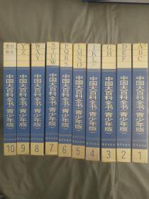 中国大百科全书（青少年版）全十册：精装大16开 插图版 1996年一版一印