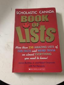 BOOK OF LISTS