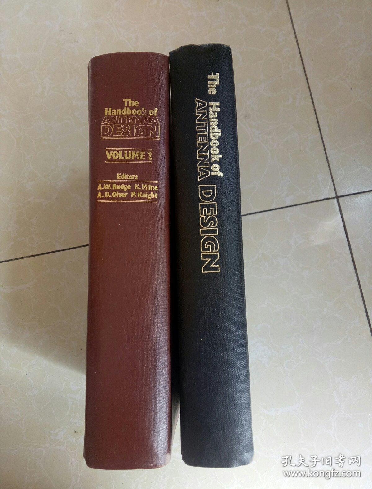 The Handbook of ANTENNA DESIGN 天线设计手册--英文版（第一卷 第二卷） 精装本