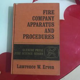fire company apparatus and procedures 消防队装备和灭火方法