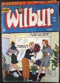 民国漫画 《WILBUR》 1947年 彩色