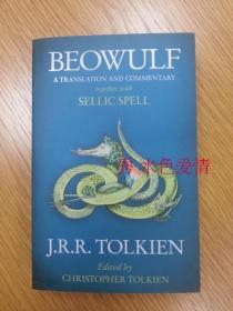 订购Beowulf: A Translation贝奥武夫书脊圆弧图案版配同款魔戒