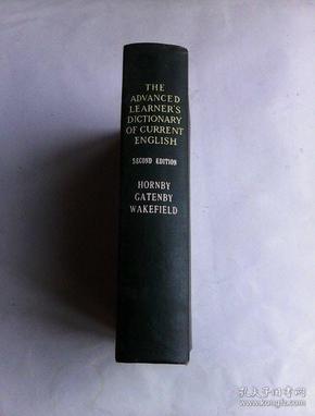 The Advanced  Learner's Dictionary Of Current English (Second  Edition)   牛津高阶学习词典  1963年版