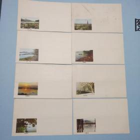 六七十年代西湖风光系列老信封 8枚