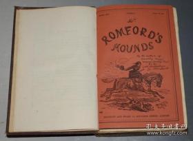 【特价】1864年 Mr. Facey Romford’s Hounds 动物小说经典《猎犬记》珍贵初版本 布面烫金 John Leech大量插图 24张手工水彩上色钢版画