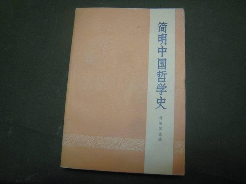 P12505   简明中国哲学史
