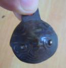 清朝早期的小铜铃铛  包老 完整