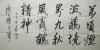 （名家名人，书法字画）：【陈忠实】 ，中国当代著名作家，中国作家协会副主席， 书法，四尺书法横幅，尺寸：136*68厘米（带照片）