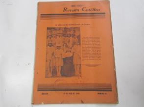 民国外文原版 16开 杂志(REVISTA CATOLICA)  1940年第30期