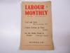 民国外文原版 1948年 劳工月刊(labour monthly) 第12期 法国的罢工前线等内容 32开