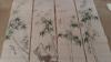 中国国画家协会会员、山东美术家协会会员许墨：四尺四条屏，《竹》，保手绘，软片