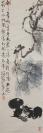 齐白石、陈半丁亲传弟子----牛山的国画作品之松鼠