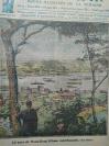 法国画报 le pelerin 虔诚者 1924年中国题材 繁华的香港大屿山港口引当时无数的内地人竞相奔赴而来