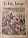 法国古董报纸小日报le petit journal1901年欧洲侵略者和清政府达成协议开始镇压义和团 图为法国远征军击败义和团