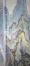 [方骏]  山水四条屏 江苏省美协理事 艺术委员会委员 江苏省国画院“特聘画师”  保真手绘