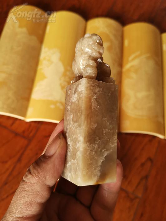 寿山石螭虎钮方章@@@@@金大师免费定刻藏书章、姓名章、斋馆别号章（六字以内）@@@@@免费赠送定制锦盒@@全国包邮@@编号J002