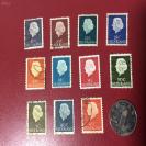 1982《荷兰女王朱利安娜》邮票（盖销票，11张不同）