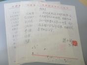 天津美术学院旧藏  教授信札，手稿一组3张（魏永利，焦俊华，刘绍英）