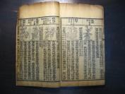 清光绪癸巳年（1893年）增补本草备要（卷一至卷四)（含汤头歌诀和经络歌诀一册）三册一套全