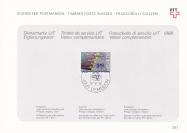 【外国早期精品邮品： 瑞士 1988 联合国 国际电信联盟 光纤通信 出世纸 首日纪念邮戳】