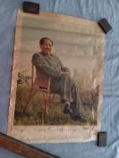 （建袋1）68年北京宣传画《敬祝我们心中最红最红的伟大的毛主席万寿无疆》52*38cm