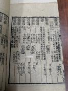 清   芥子园木刻本     渔古山房藏版   中医药古籍    《本草万方缄缐》   一函8册8卷一套全！！