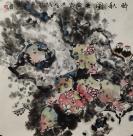 广州市政协书画院副院长，国家一级美术师【李醒韬】花卉