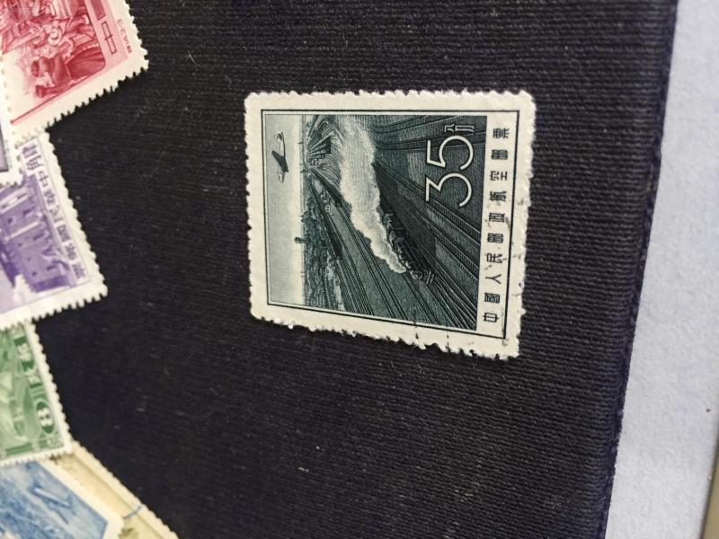 英国回流，《 中国人民邮政航空邮票-35分》