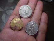 外国硬币 3个 合拍