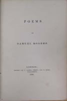 1834 Poems by Samuel Rogers 极珍贵初版本！透纳铜版画插图
