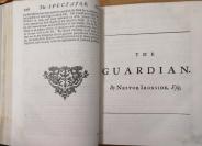 1721 The Works of Joseph Addison 4册全，珍贵的早期英语文学书籍，第一版！！英文议论文体和散文文体开山大师！最早的英文报纸和期刊创始人！非常珍贵的版本