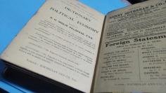 1908年。外文厚辞典。品如图