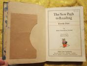 外文书！民国 硬精装【The New Path to Reading Book One】翻译【阅读第一本书的新途径】一册全 品好 大量彩图 兒童趣图