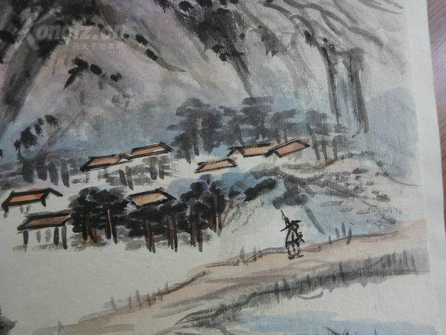 黄宾虹学生,常州藉著名老画家方.正国画水粉画油画（无款）之十八