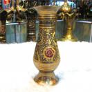 铜雕花瓶
